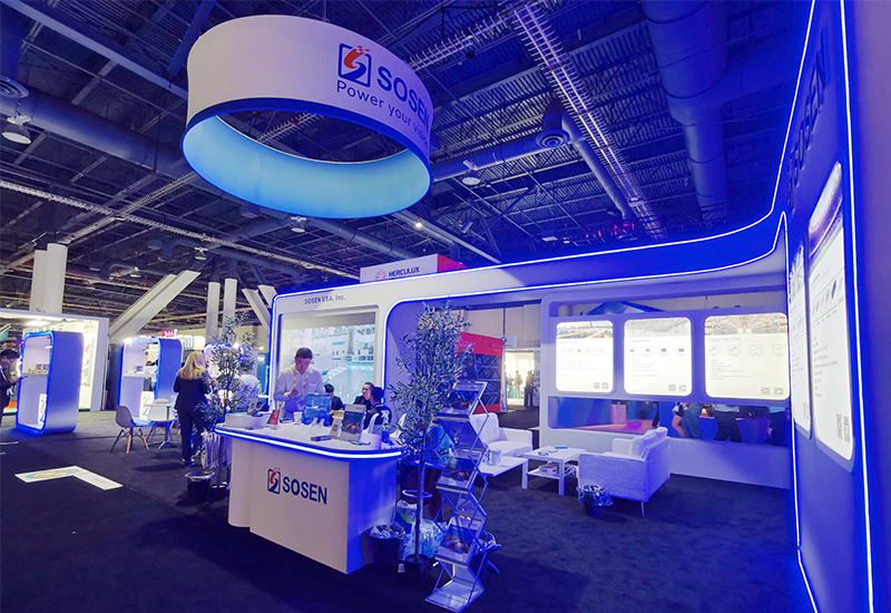 闪灼LFI舞台，，，，，，新宝GG电源精彩收官 | 2025美国照明展回首